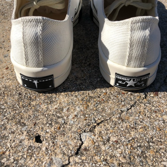 RICK OWENS x Converse DRKSTAR OX (SZ 10.5) - Picture 5 of 8